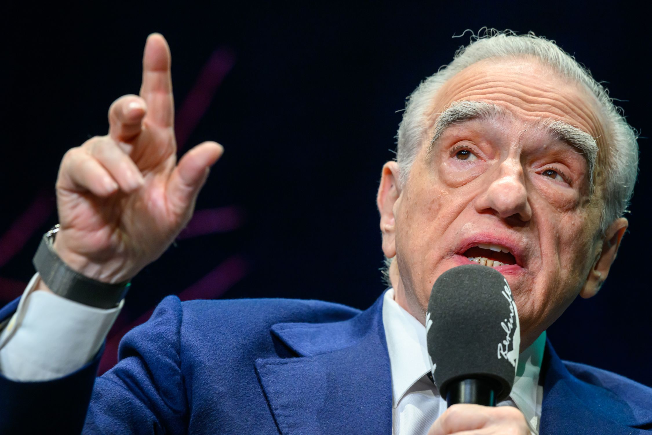 Honorary Golden Bear Recipient Martin Scorsese enthralls the audience at Berlinale Talents.